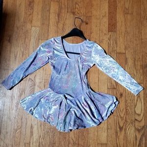 Skating/dance velvet dress